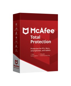 McAfee Total Protection 10-PC 1 jaar