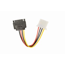 1x Sata naar 1x Molex 4pin Voedingskabel 0.15 m