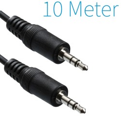 Audio Jack 3,5mm Kabel 10 Meter