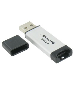 USB 2.0 Cardreader Grijs-Zwart