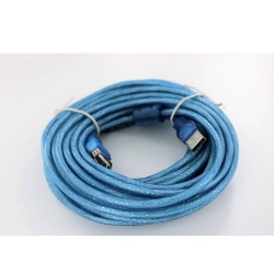 USB 2.0 Male-Female Type-A Verlengkabel 5M Blauw