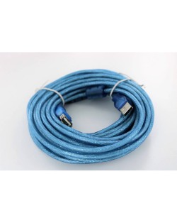 USB 2.0 Male-Female Type-A Verlengkabel 5M Blauw