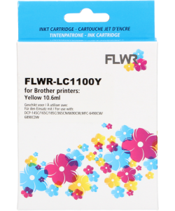 Brother LC-1100Y FLWR Geel 11ml XL Cartridges