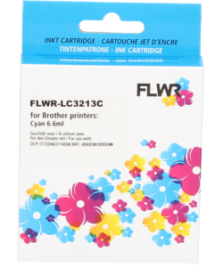 Brother LC-3213 FLWR Cyan 6 ml (Compatible XXL) Cartridges