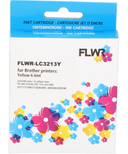 Brother LC-3213 FLWR Geel 6ml (Compatible XXL) Cartridges