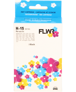 HP 15XL FLWR Zwart 43ml Cartridges