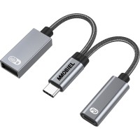 2 In 1 Usb C Otg Kabel Adapter Type C Naar Usb3.1 Pd 30W Snellader