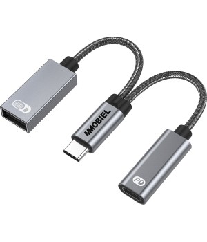 2 In 1 Usb C Otg Kabel Adapter Type C Naar Usb3.1 Pd 30W Snellader