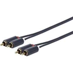 Skytronic 2x RCA naar 2x RCA Audiokkabel 10M