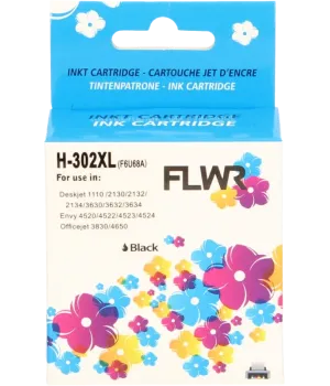 HP 302XL 18ml Zwart FLWR Cartridges