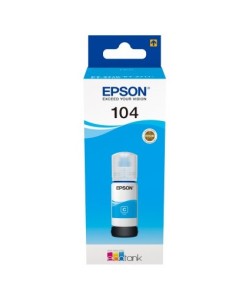 Epson 104 Cyan 65ml Navulinkt XL (Origineel)