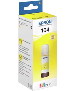 Epson 104 Geel 65ml Navulinkt XL (Origineel)