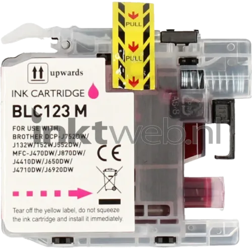 Brother LC-123 FLWR Magenta Cartridges