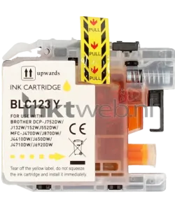 Brother LC-123XL Geel 10ml FLWR Cartridges