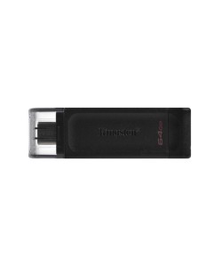 Kingston Technology DataTraveler 70 USB Flashdrive 64GB USB Type-C 3.2 Gen 1 (3.1 Gen 1) Zwart