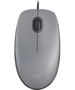 Logitech M110 Ambidextrous Silent USB Type-A Optisch 1000 DPI Muis