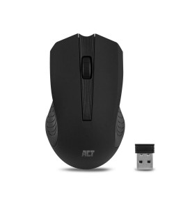 ACT MS Wireless Muis Zwart OEM