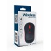 Wireless Opticale Muis, Zwart/Rood