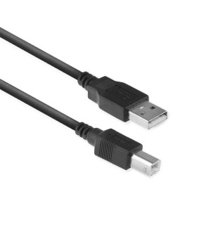 ACT AC3032 USB-kabel 1,8 m USB 2.0 USB A USB B Printerkabel Zwart