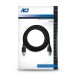 ACT AC3045 USB-kabel 5,0 m USB 2.0 USB A USB B Printerkabel Zwart