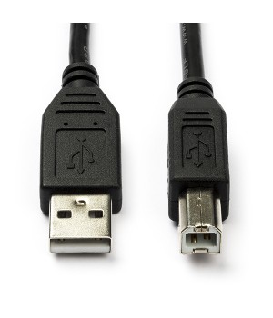 Nedis USB-kabel 5,0 m USB 2.0 USB A USB B Printerkabel Zwart