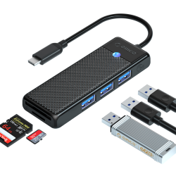 Orico 3 Poort USB 3.0 Type-C Hub met Kaartlezer