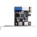 PCI Express Expansio USB 3.0 naar 2 Port External