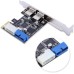 PCI Express Expansio USB 3.0 naar 2 Port External