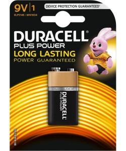 Duracell Ultra Power Duralock Alkaline 9v, blister 1