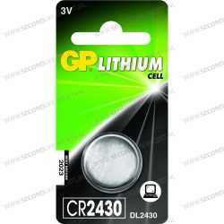 GP Lithium knoopcel CR2430, blister 1