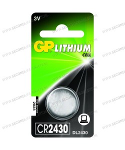 GP Lithium knoopcel CR2430, blister 1