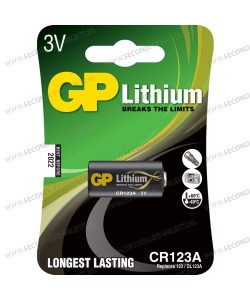 GP Photo Lithium CR123A (DL 123A), blister 1