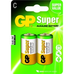 GP Alkaline Ultra C Baby, Kleine staaf, Blister 2