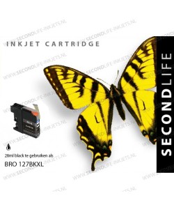 Brother LC127 Zwart 28ml XL Cartridges