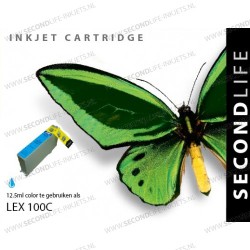 Lexmark 100 Cyaan XL 12.5ml Cartridges