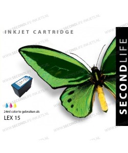 Lexmark 15 Kleur 24ml Cartridges