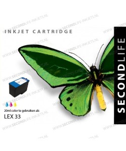 Lexmark 33 Kleur 20ml Cartridges