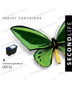 Lexmark 32 Zwart 25ml Cartridges