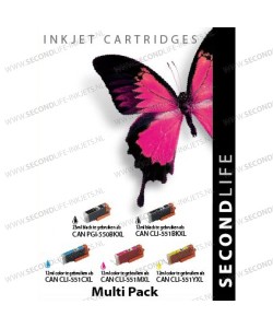 Canon 550B/551 Multipack XL Cartridges